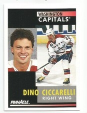 DINO CICCARELLI 1991-92 PINNACLE CARD NM-MT+ CONDITION