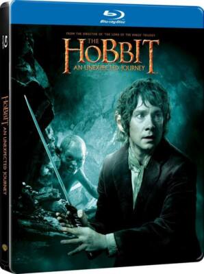 The Hobbit: An Unexpected Journey (BLU-RAY) Limited Edition Steelbook BRAND NEW!