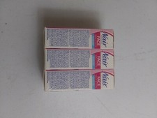 Nair Hair Remover Wax Ready-Strips for Face Bikini, 3 BX LOT 34pcs