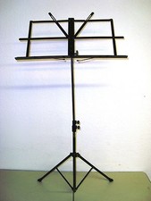Soporte de música Prestini ajustable - Soporte de partitura musical y bolsa de concierto de transporte -NUEVO