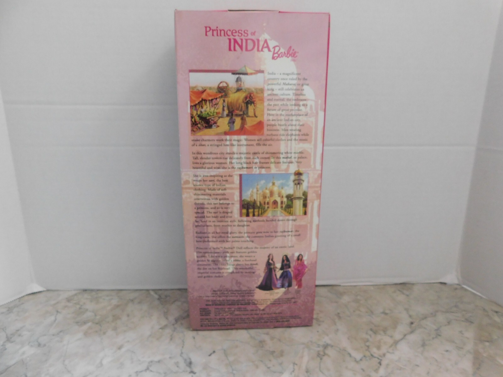 2000 PRINCESS OF INDIA BARBIE 28374 - Never Removed Box - DOLLS OF THE WORLD #3