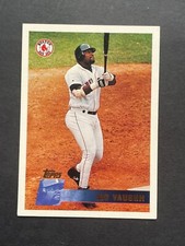 1996 Topps Mo Vaughn Base Card #274 Boston Red Sox MLB Baseball