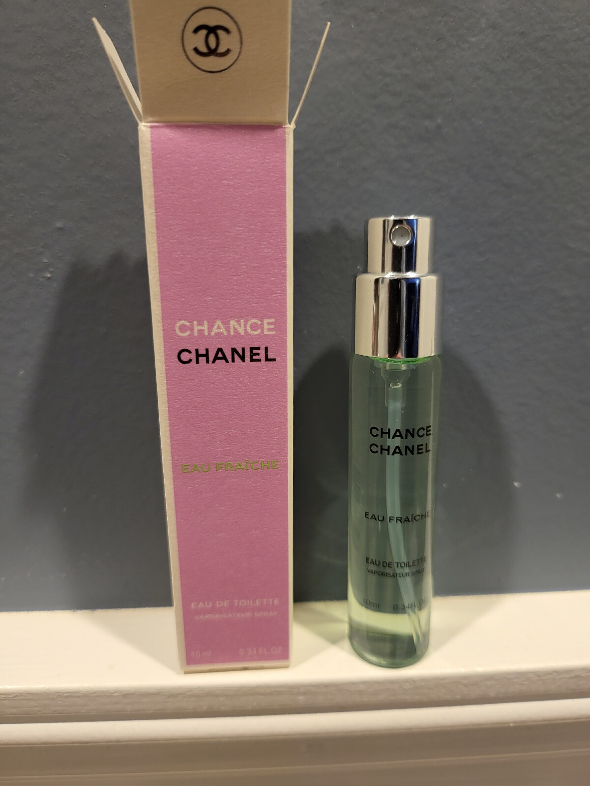Chance Chanel Eau Fraiche Women Perfume Spray EDT Mini 10ml Travel Size 0.34oz R eBay