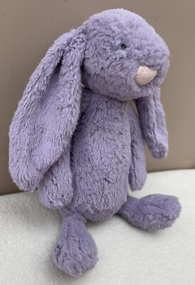 Jellycat Small US OG Plum Bashful Bunny Rabbit Baby Soft Toy