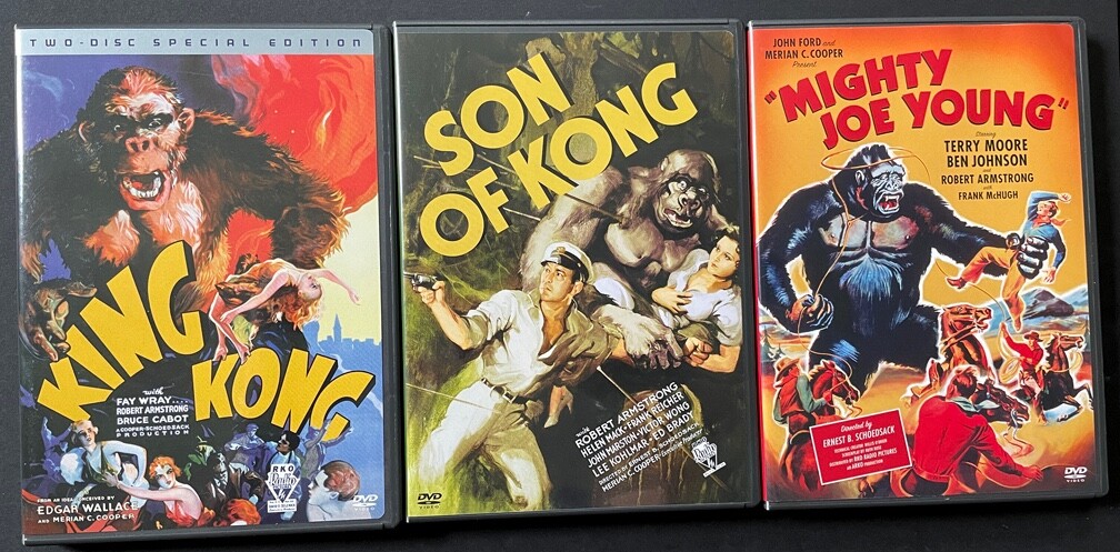 KING KONG (1933)/SON OF KONG/MIGHTY JOE YOUNG DVD Box Set