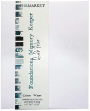 49 And Market Foundations Memory Keeper Quad Folio-White