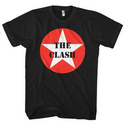The Clash - Star Badge - black - T-Shirt