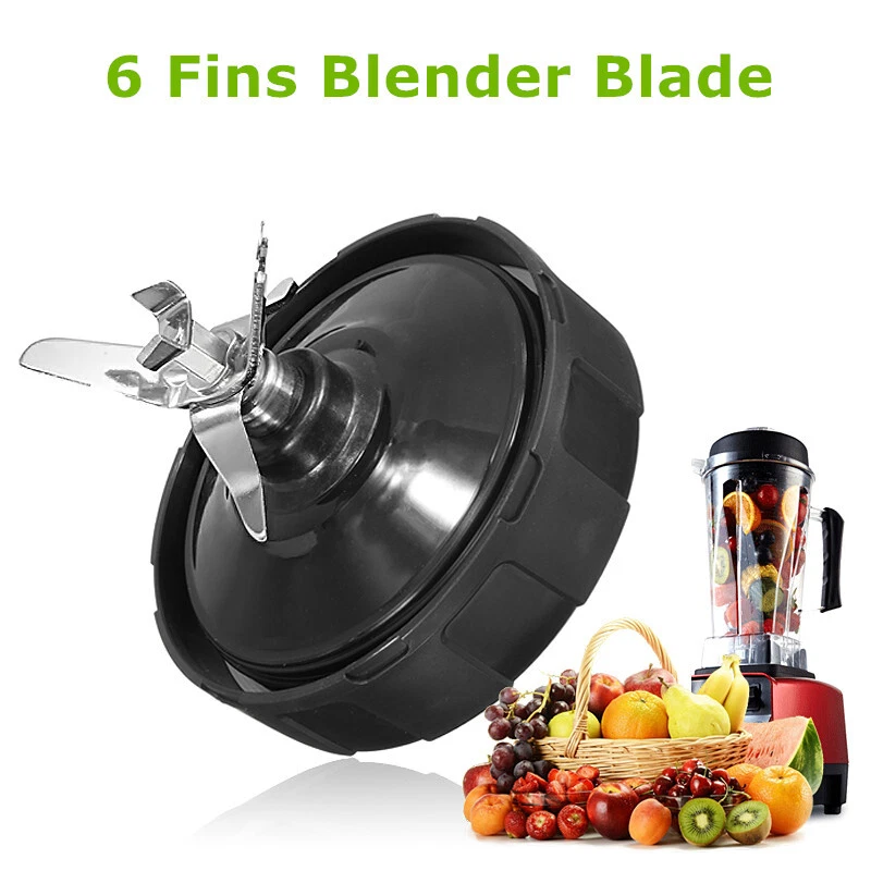 6 Fin Extractor Replace Blade For Nutri Ninja Blender BL450 Auto-iQ BL480 BL481
Opens in a new windo