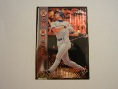 1999 TOPPS CHROME BASEBALL NOMAR GARCIAPARRA #NB4 NEW BREED BOSTON RED SOXX