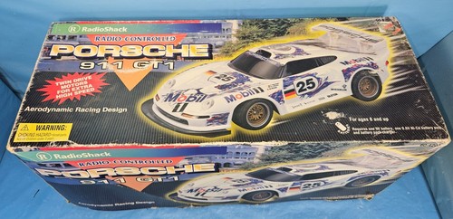 Radio Shack 1996 Radio Controlled Porsche 911 GT1 Mobile 1 Tested & Working. - Picture 10 of 10
