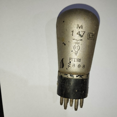 Paire De Tubes électroniques PTT100 NOS - Numéros Qui Se Suivent - Fabrication Française