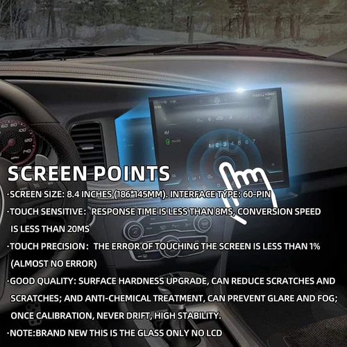 For 2018-23 Dodge RAM 1500 2500 3500 4500 8.4" Uconnect LCD Monitor Touch Screen - Bild 5 von 14