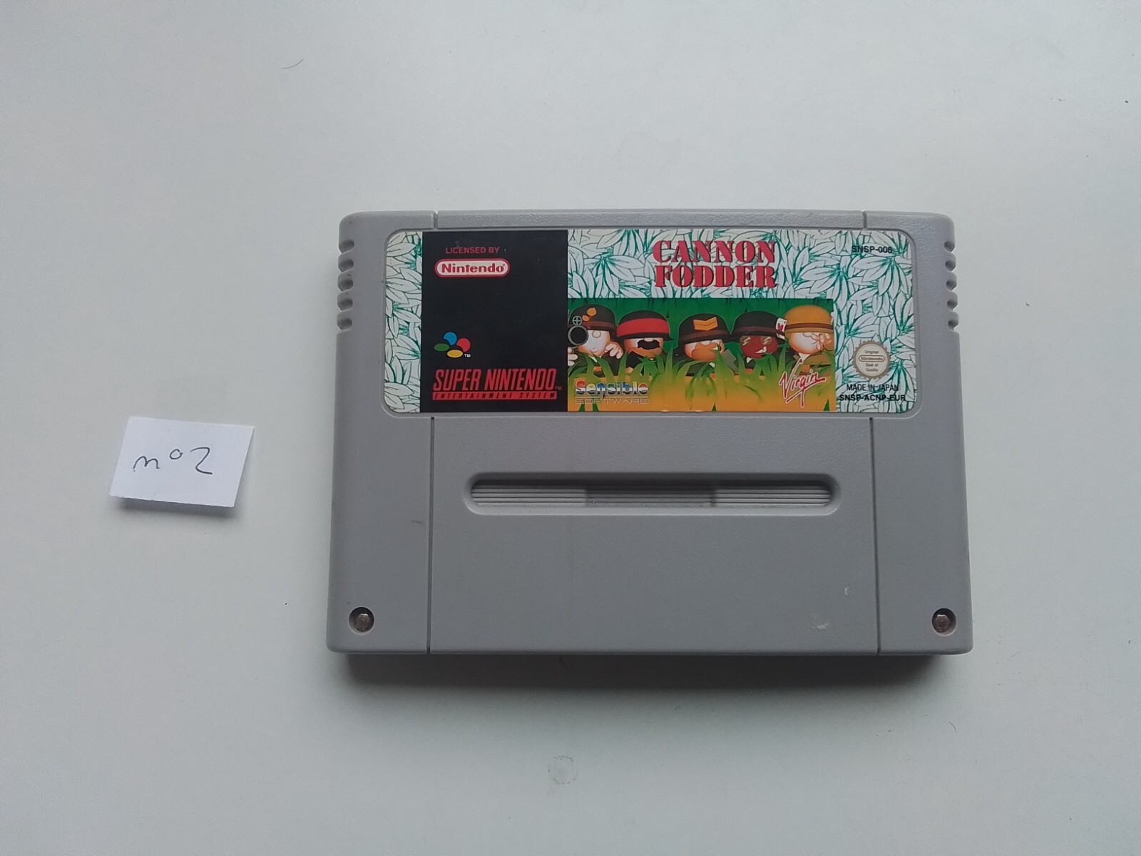 Cannon Fodder sur Super Nintendo !!!!