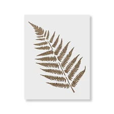 Ferns Stencil - Durable & Reusable Mylar Stencils