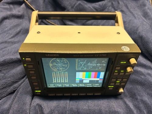 Leader Model LV5750 + SD-Capture card port Multi SDI Waveform Monitor +Power - Picture 19 of 23