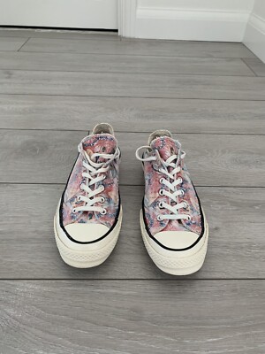 Converse Ox 70 Low Top Trainers, Hawaiian Print, Unisex, UK Size