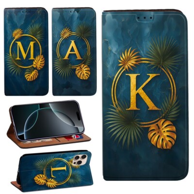 Bedrucktes Leder Wallet Book Cover passend für Apple iPhone 11/12/12 mini/13/13 Pro Max