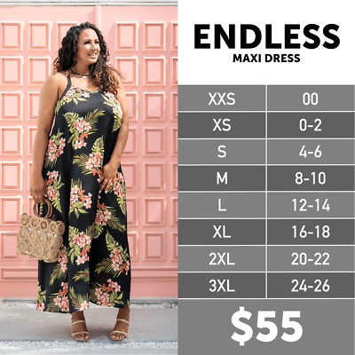 knee length dresses for ladies Endless Maxi Dress – lularoe