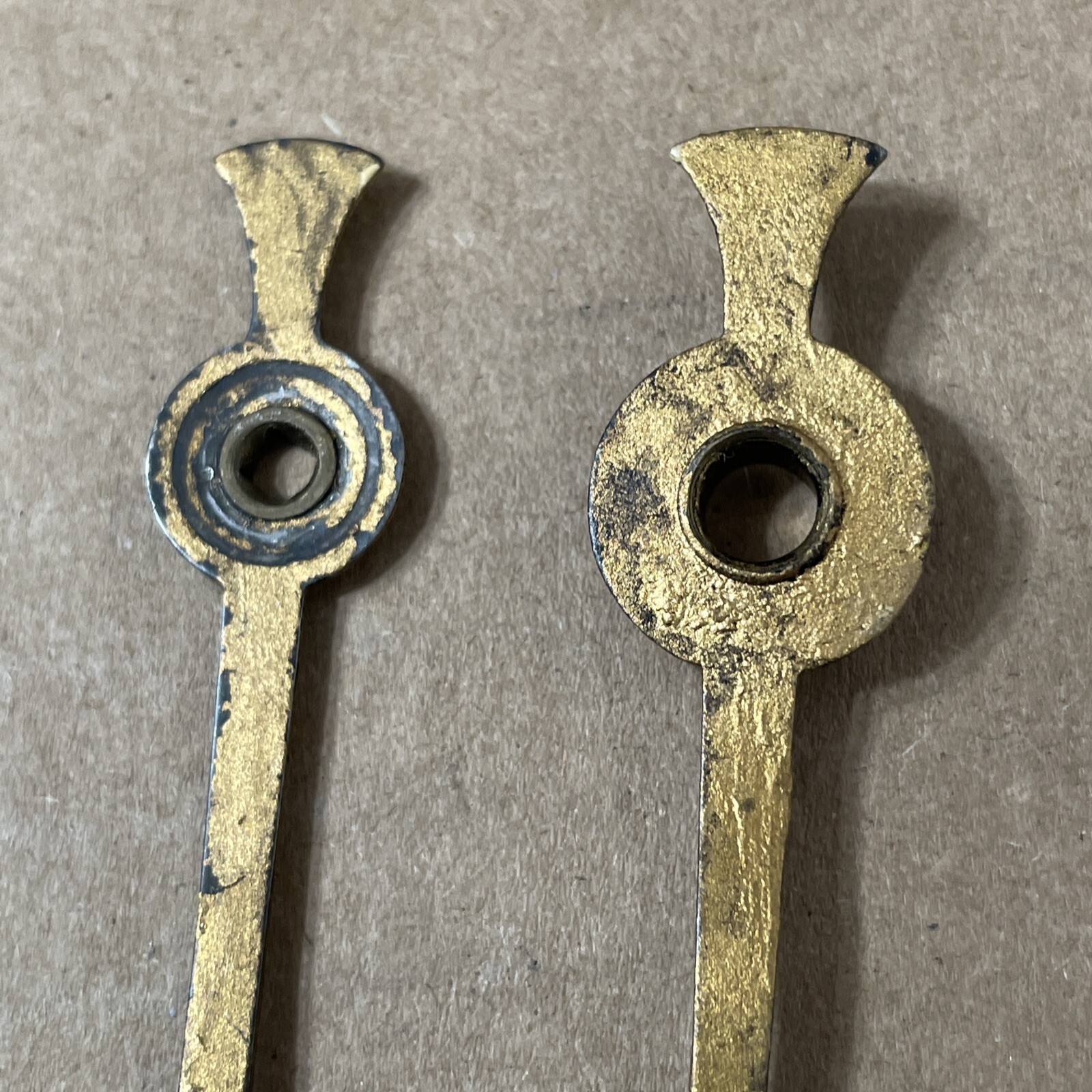 Pair of Hands From Gustav Becjer 3 Weight Vienna Regulator Clock Parts