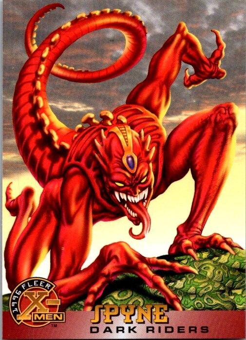 X-men 1996 Fleer XMEN #48 SPYNE