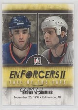 2013-14 ITG Enforcers II Sean Brown Jim Cummins #145 2d8