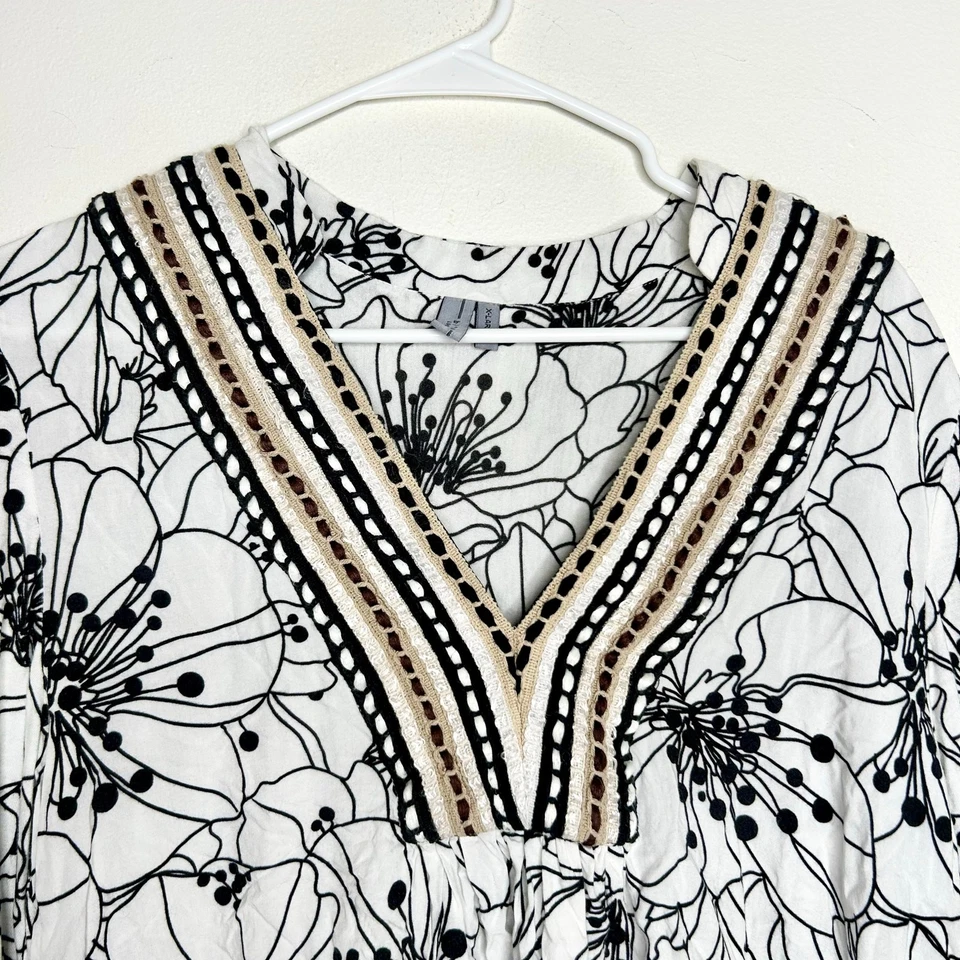 Blusa Anthropologie Blank London Floral Stephanie Foto 3 de 4