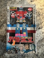 Vintage Japan Popy Chogokin Armored Fleet Dairugger XV GB-73 DieCast Robot W/Box