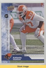2018 Upper Deck CFL Blue Antonio Johnson #189 READ 0s5