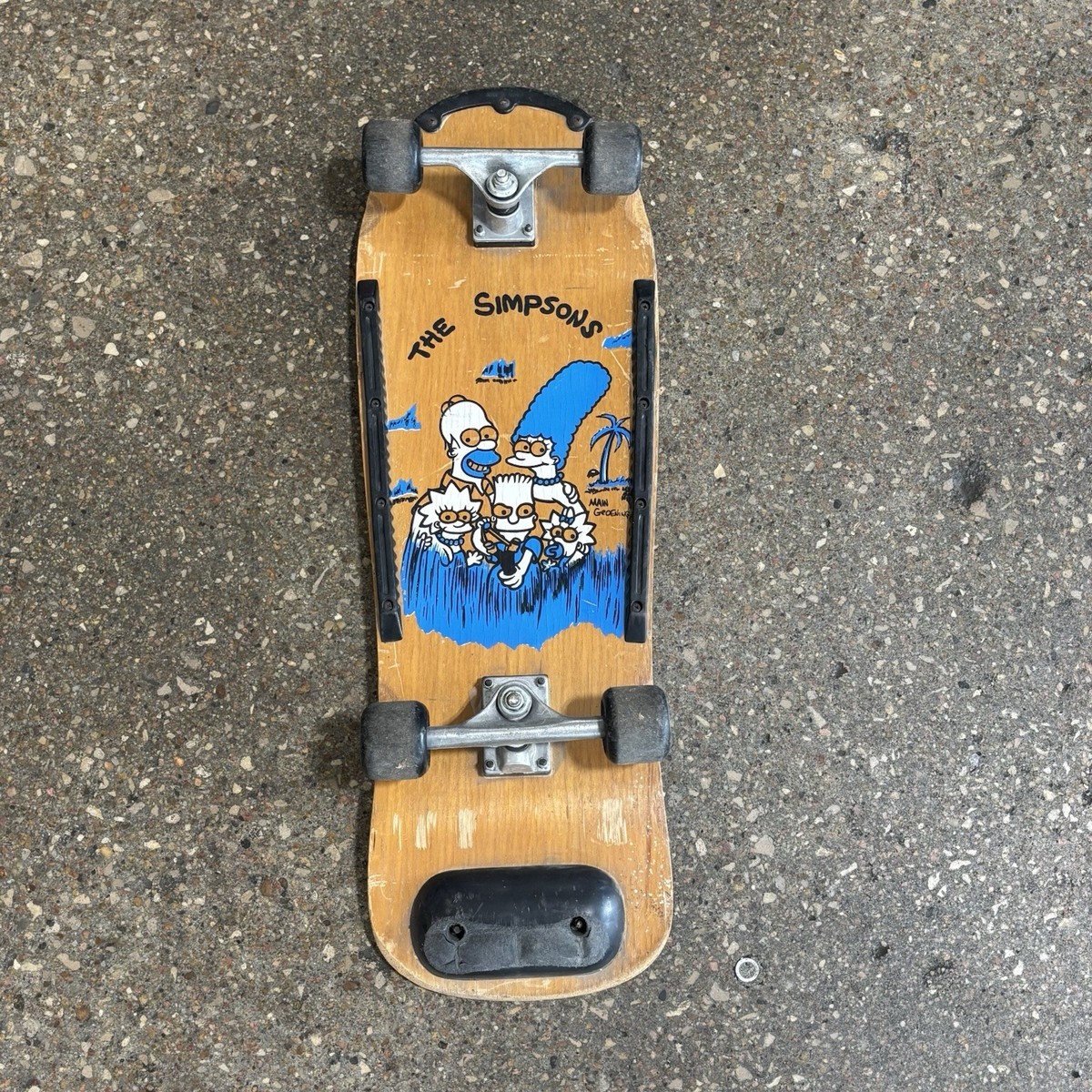 Skateboard Vintage The Simpsons Skate-O-Rama 20th Century Fox Années 1990 - Occasion