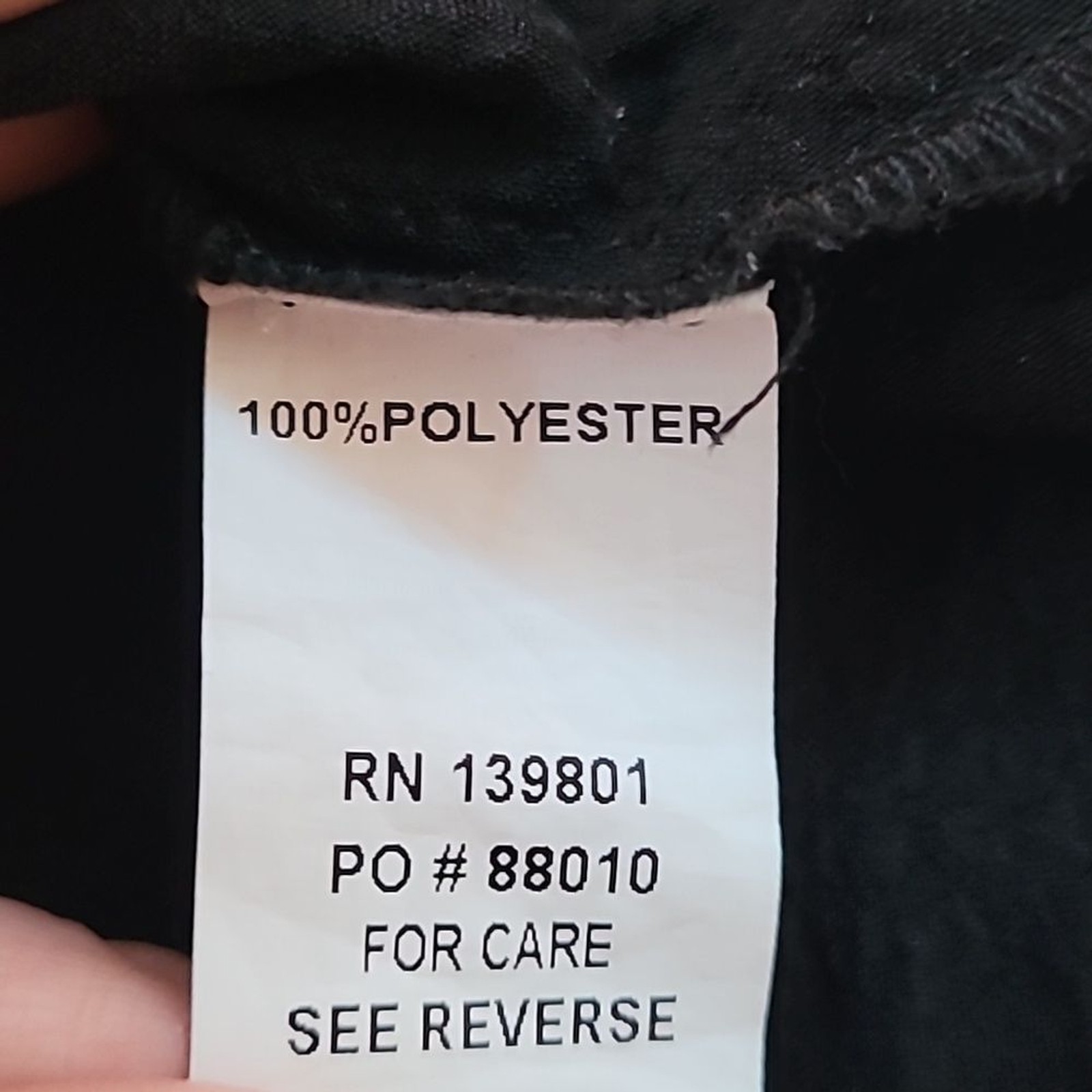 Zero Degrees Celsius Black Textured  Basic T-Shir… - image 8