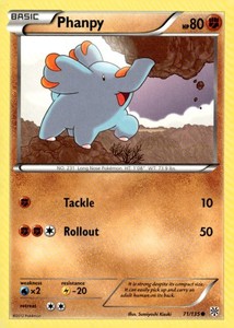 Phanpy Common Plasma Storm 71/135 Pokémon TCG