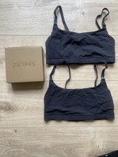 Skims fits everybody breastfeeding maternity nursing scoop bralette 2 pack - XS 