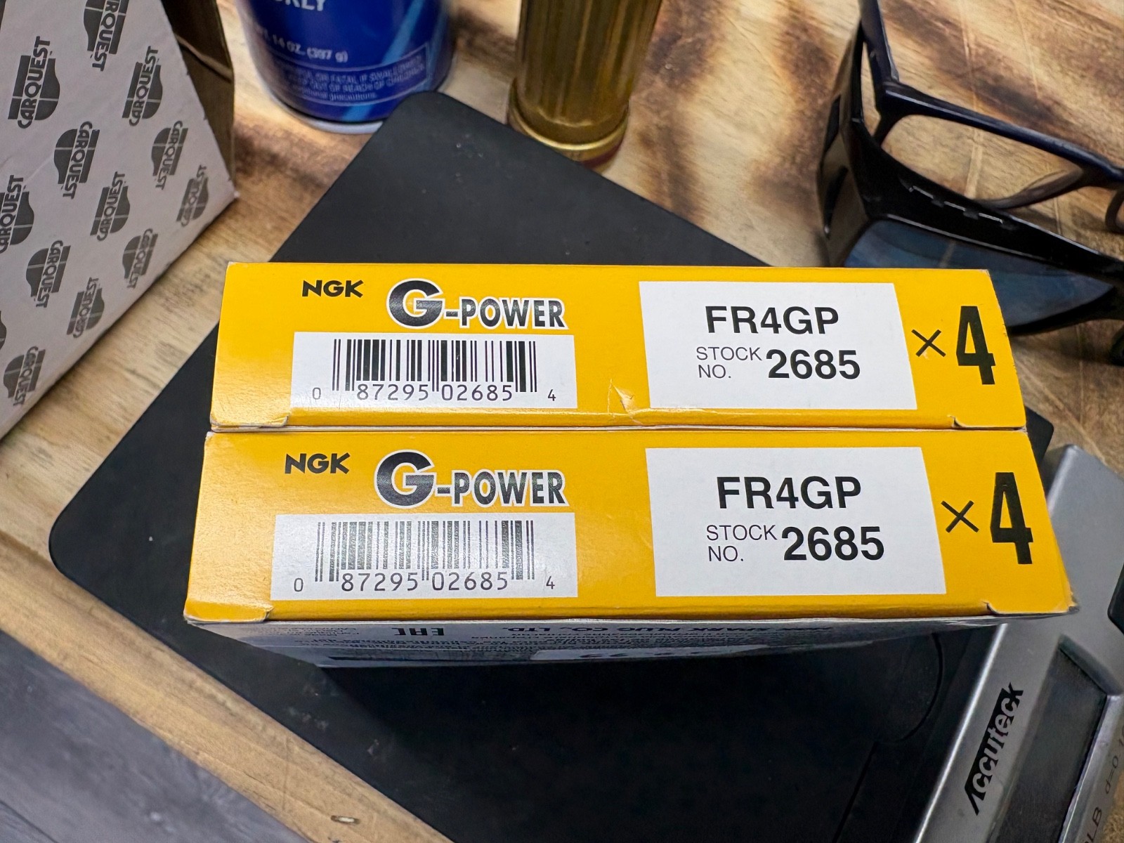 Genuine NGK 2685 FR4GP G-Power  Spark Plugs Pack of 8 Plugs Bujias 