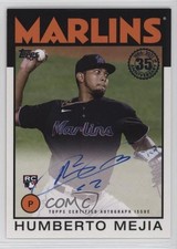 2021 Topps Update 1986 Topps Baseball Auto Humberto Mejia #86A-HME Auto 8k4