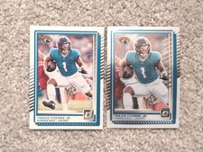 NFL Jacksonville Jaguars - 2 Card Lot - Travis Etienne Jr