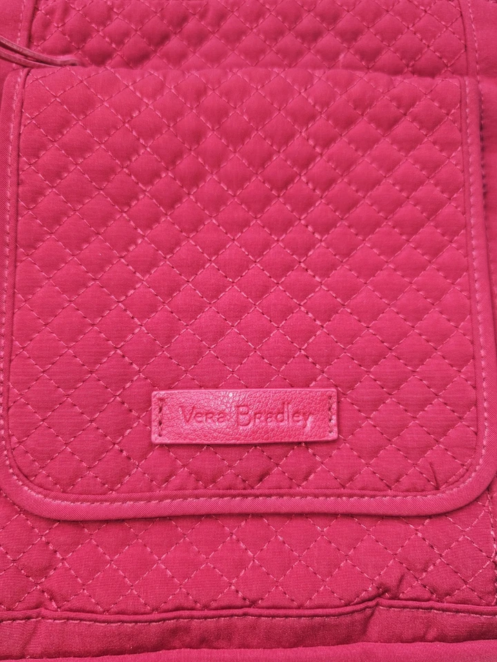 BOLSO BANDOLERA VERA BRADLEY "ROJO TANGO" MICROFIBRA HIPSTER RETIRADO Foto 2 de 4