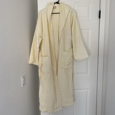 Yellow Bath Robe W/hood- Brand New