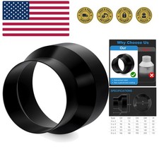 6 to 5 Inch Duct Reducer, Galvanized Steel Duct Increaser 6 to 5 Duct Reducer...