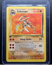 Pokemon TCG Kabutops Fossil 24/62 1st Edition Regular 1999 WotC English LP on eBay