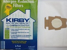 Kirby Part 204811 - Genuine Style F HEPA Filtration Vacuum Bags for all Sentria