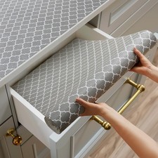 Shelf and Drawer Liner for Kitchen Cabinets NonAdhesive, Strong Grip NonSlip ...