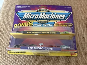 1990s Micro Machines Galoob  #14 Micro Cars Collection +5 Free BNIB