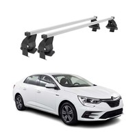 Menabo DachträGer GrundtäGer FüR Renault Megane 2016-2022 50Kg Stahl Silber 2X