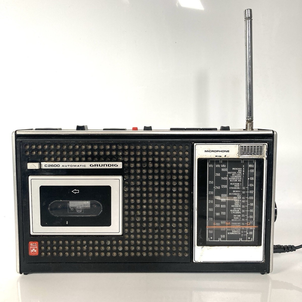 GRUNDIG C 6000 CINGHIA MOTORE RADIO REGISTRATORE A CASSETTE EXTRA FORTE C6000