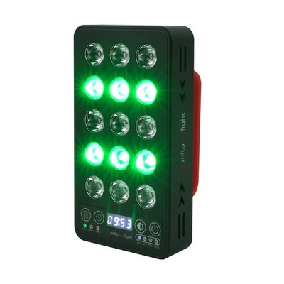 MitoGREEN | Green Light Therapy or Red Light Therapy Combo w/ Adapter & Goggles