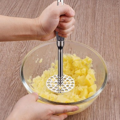 Kartoffelstampfer Smash Kartoffel Werkzeug manuell Edelstahl Erbsen Lebensmittel Stampfer Lebensmittel