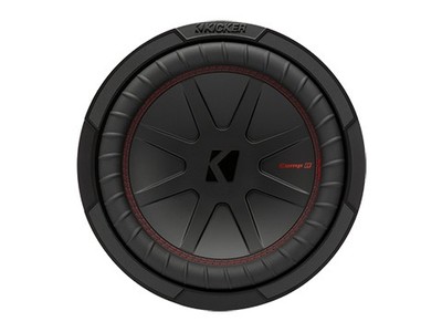 Kicker 48CWR104 Refurbished 10 inch CompR 4 Ohm Dual Voice Coil Subwoofer