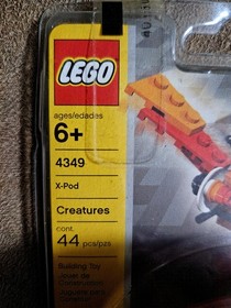 NEW LEGO CREATURES X-POD RED COLLECTIBLE S BUILDING TOYS