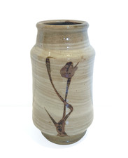 SHOJI HAMADA, Ceramic Handmade Studio Pottery, Vase, Professor of Bernard Leach