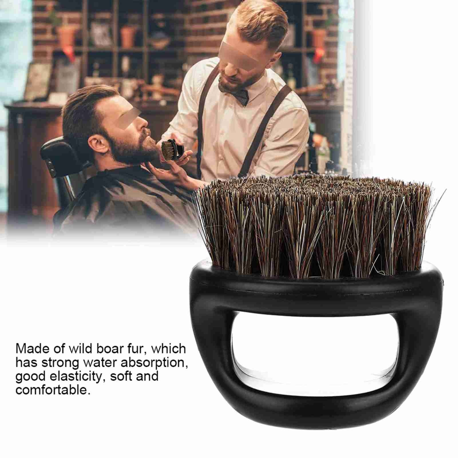 Wild Boar Fur Shaving Brush Durable Soft Tool For Men Grooming